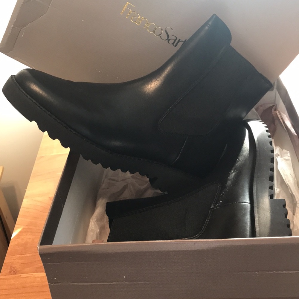 Leather Booties - image 3